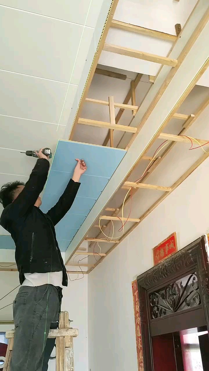 天花吊顶施工